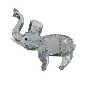 Shannon Crystal Vintage 6 Inch Elephant Figurine Excellent Condition